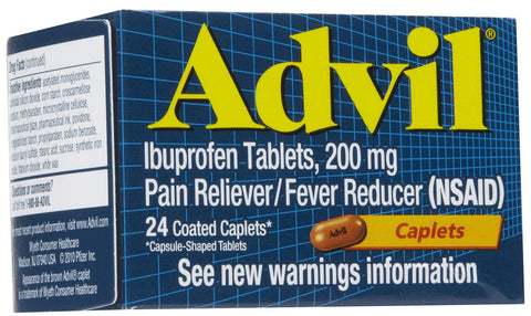 ADVIL - TABLETS 24'S - 6CT/UNIT