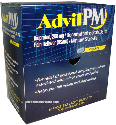 ADVIL - PM BOX - 50CT/2PK