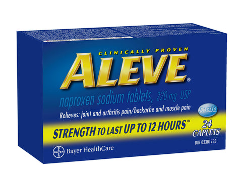 ALEVE - TABLETS 24's - 6CT/UNIT
