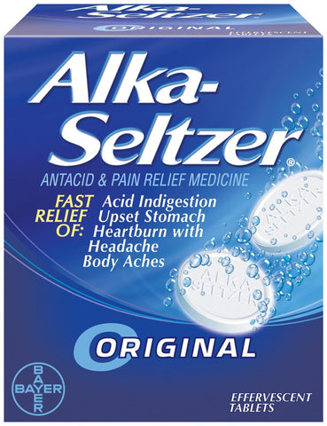 ALKA-SELTZER - ORIGINAL BOX - 24CT/2PK