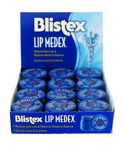 BLISTEX - MEDICATED LIP BALM GREEN - 24CT/CARD