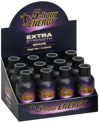 5-hour ENERGY DISPLAY - EXTRA GRAPE - 12CT/BOX