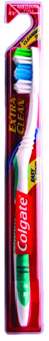 COLGATE - TOOTHBRUSH EXTRA CLEAN - MEDIUM - 6CT/UNIT