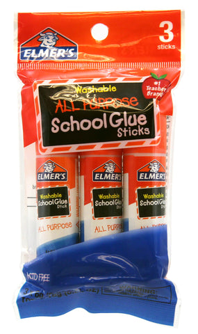 ELMER'S GLUE STICK 3'S - 12CT/BOX