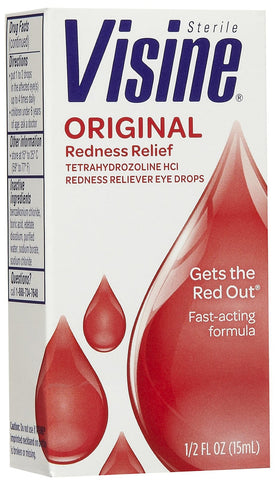 VISINE - FOR CONTACTS 0.5 OZ - 6CT/UNIT