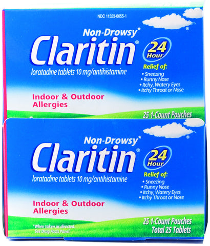 CLARITIN BOX - 25CT/1PK